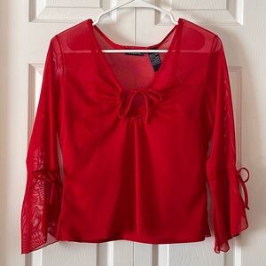 Jazzie Mesh Blouse